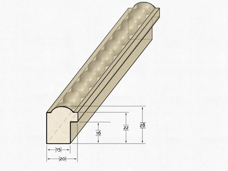 Listwa MG-21-06-SZ - obrazek 2
